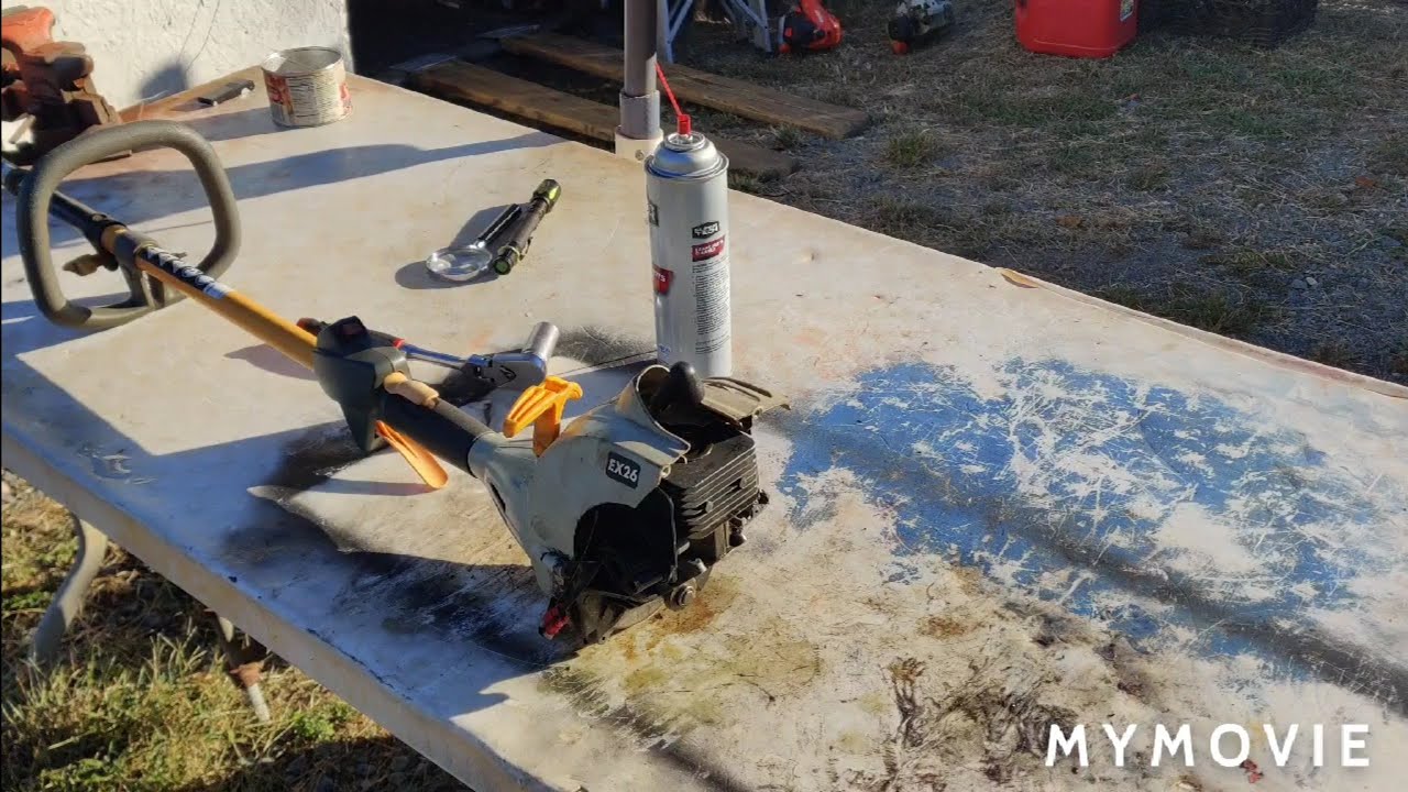 #RYOBI Trimmer Part 2 hard to pull start mystery is solved.