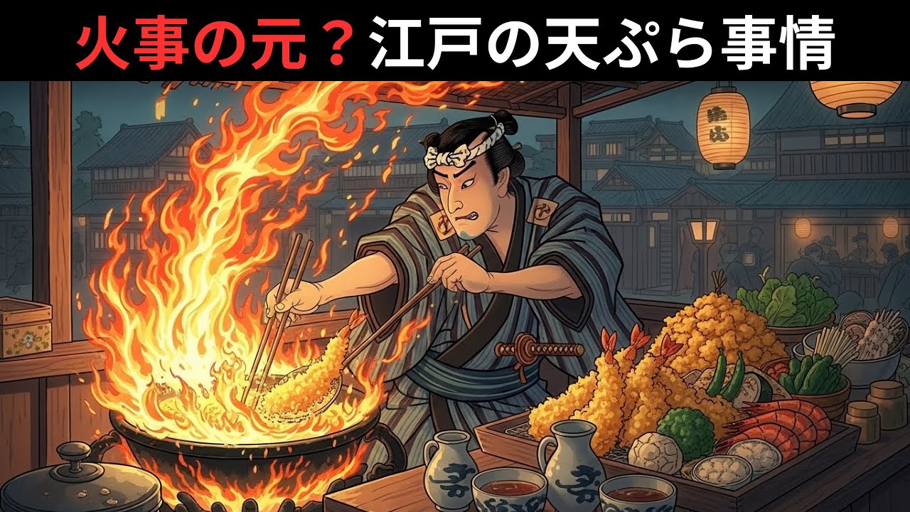 なぜ寿司と天ぷらは「屋台」から始まったのか？江戸の火事事情と「立ち食い」の意外な関係 - 日本浮世絵ばなし