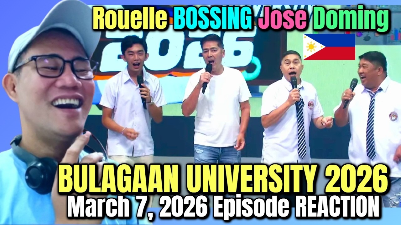 Rouelle x Bossing x Jose x Doming - Bulagaan University 2026 REACTION