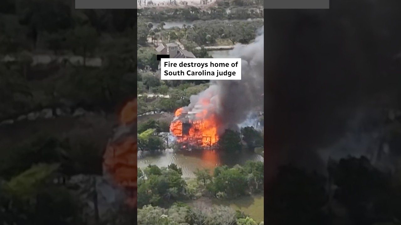 Fire destroys home of South Carolina judge