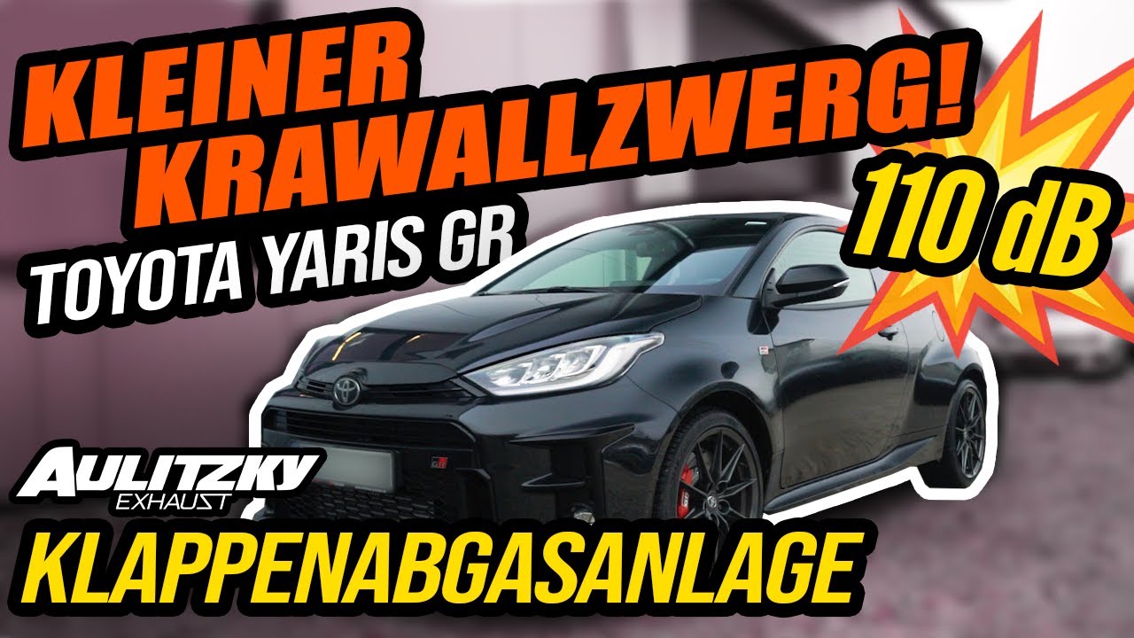 DAS KNALLT! NEUER TOYOTA YARIS GR - Klappenabgasanlage by Aulitzky Exhaust & AMG Entwicklung