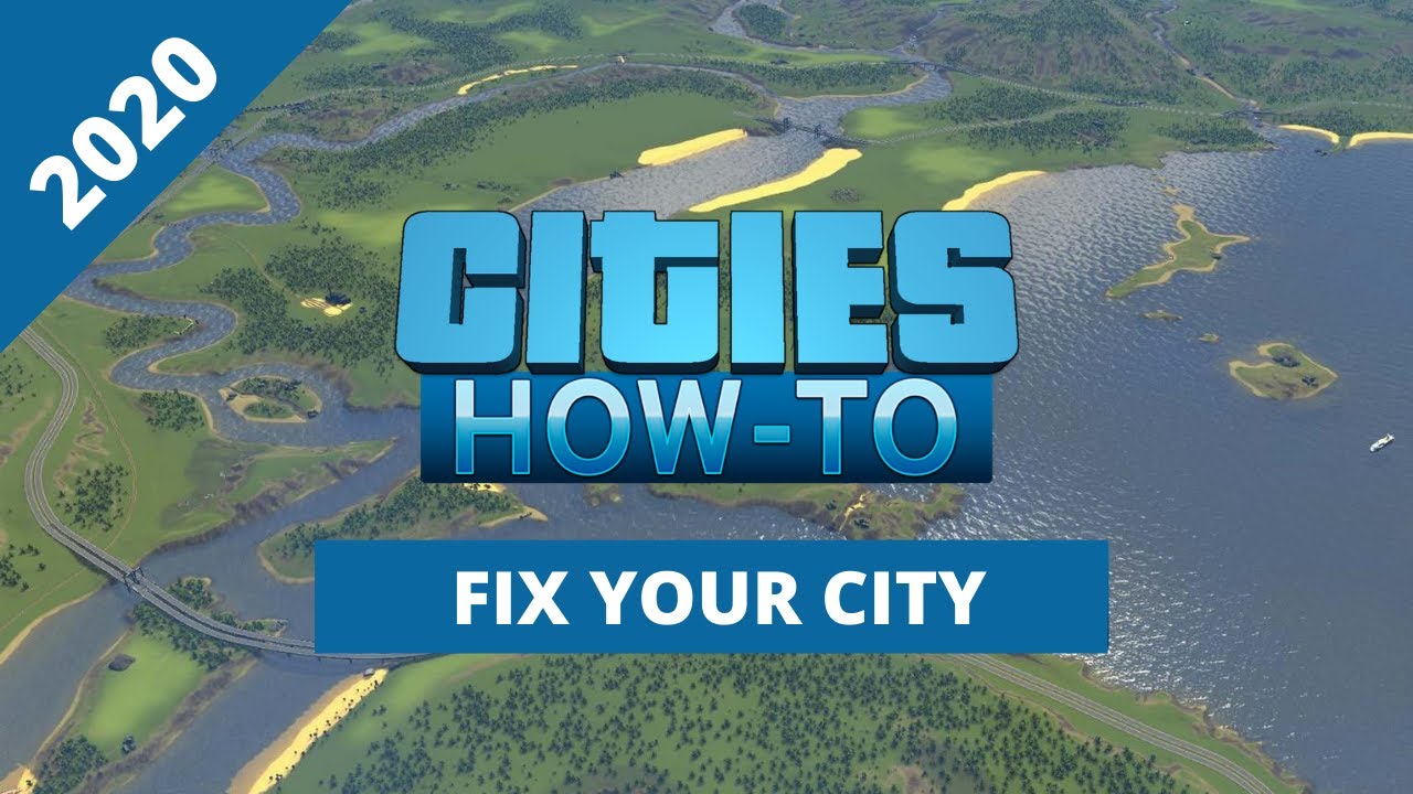 How To Fix Your City - Cities Skylines Info Views Tutorial