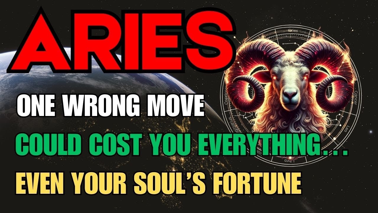 ARIES 💰 A Massive Fortune Is Coming — But One Wrong Move Could Destroy Everything! ⚠️💸