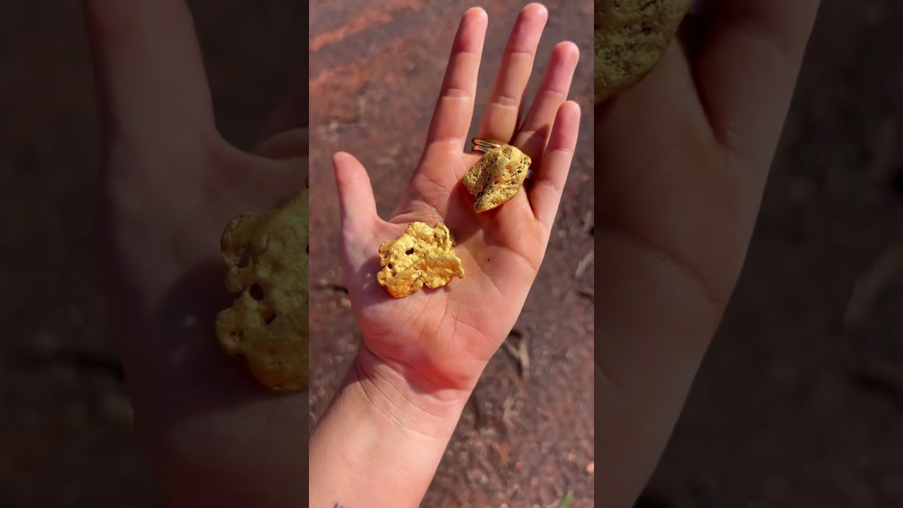 Big Australian gold nuggets #australiangold #gold #goldpricetoday