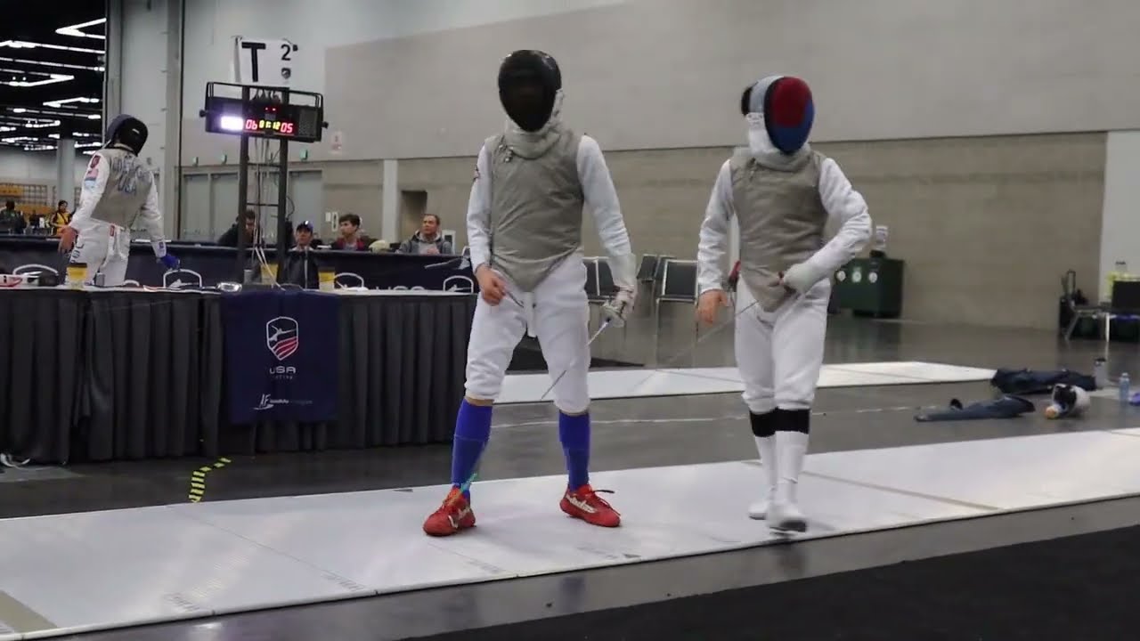 TAN Junghyun  vs TAN Aidan March NAC Y-14 Men's Foil