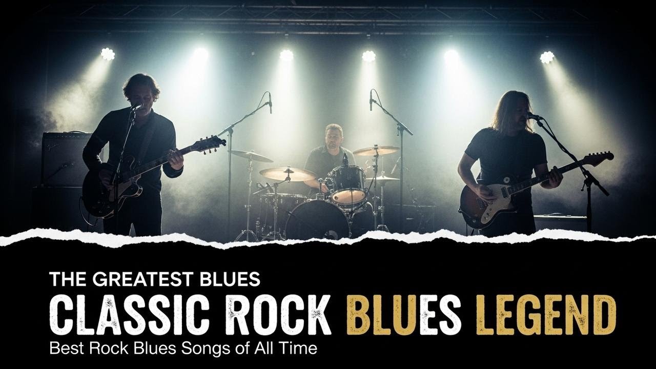 Eric Clapton, Jimi Hendrix, Muddy Waters, ZZ Top, BB King – Vintage Blues Rock Soul & Power