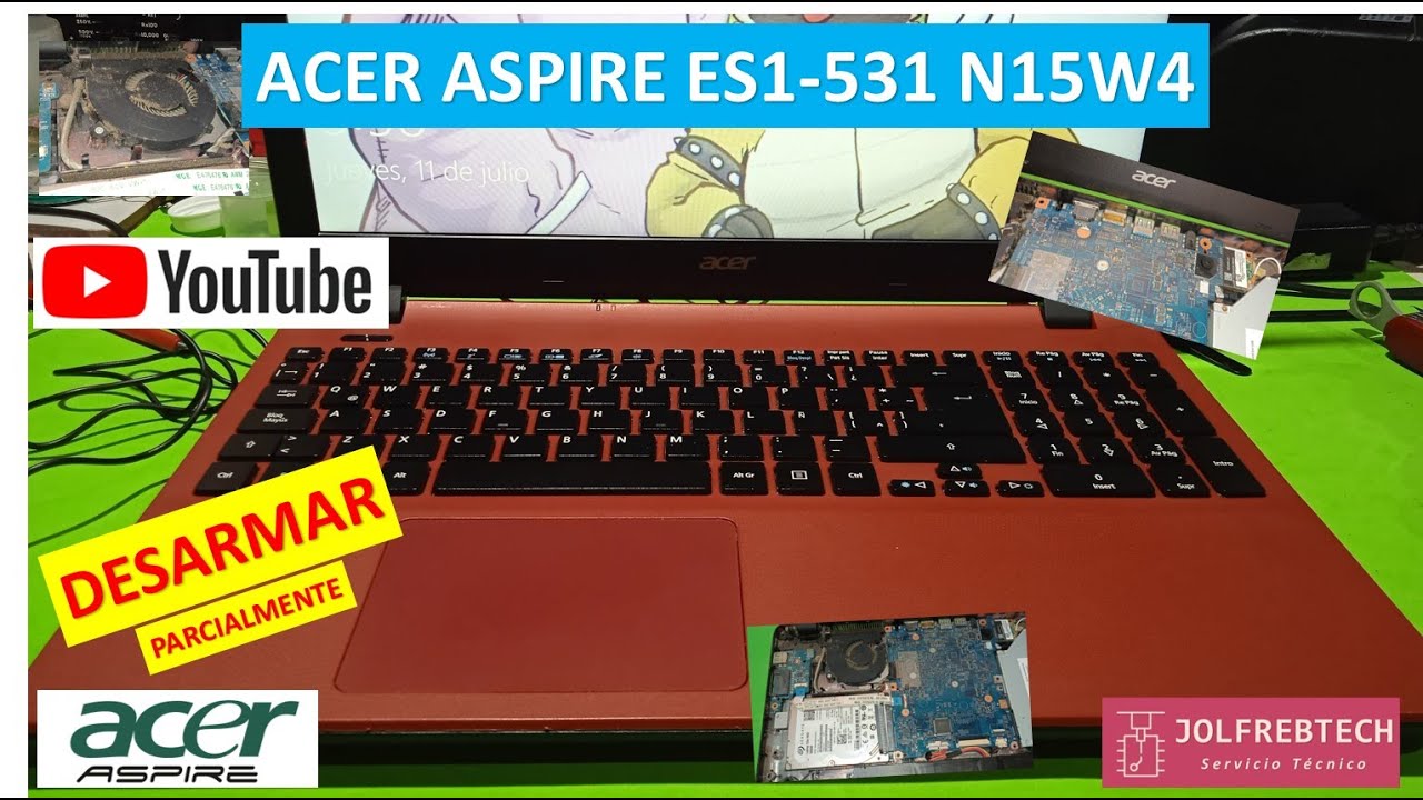 Desarmar Acer Aspire Es1 531