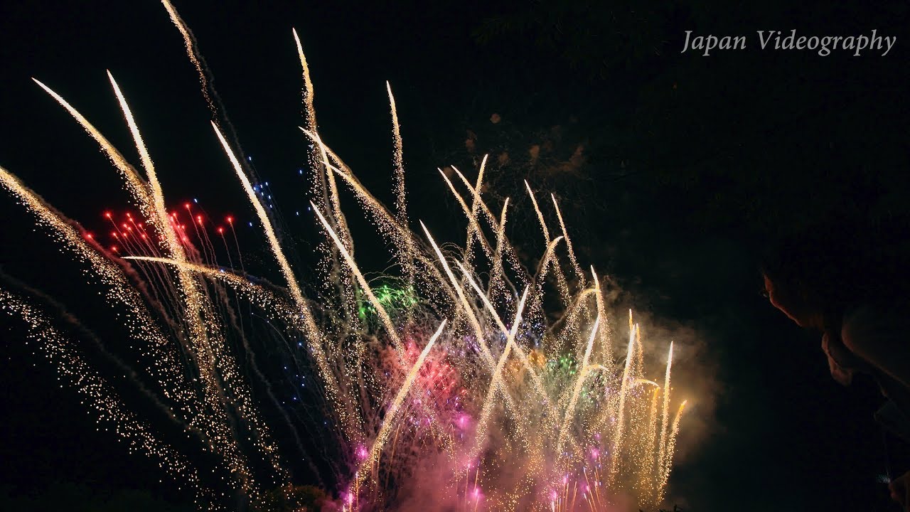 伊那まつり花火大会 2017 フィナーレ音楽花火【RADWIMPS/前前前世】Japan 4K UHD Ina Festival Fireworks