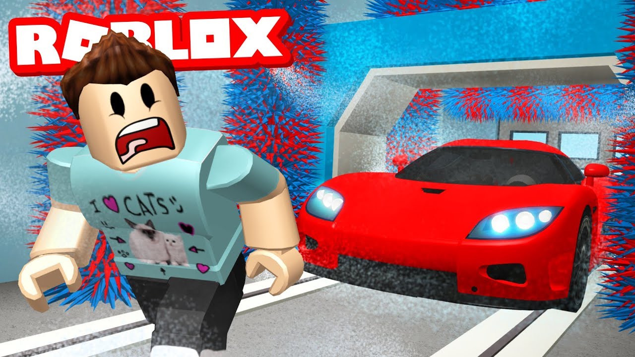 ESCAPE THE CAR WASH OBBY IN ROBLOX