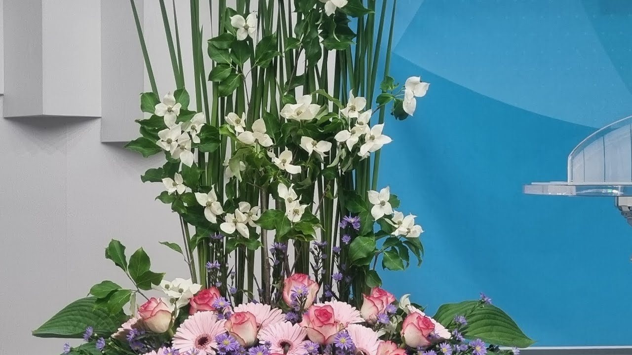 5월넷째주 성전꽃꽂이 (주님 우릴 통해 계획 하시니~)