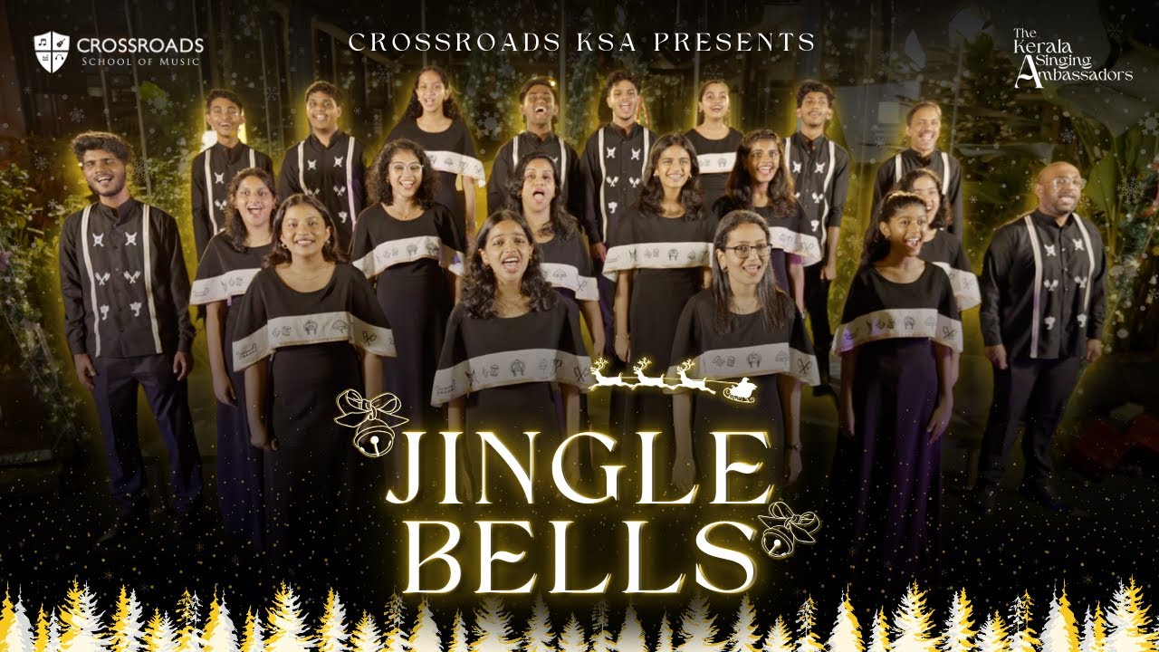 Jingle Bells | Cover by Crossroads Professional Choir - Kerala Singing Ambassadors (KSA) #christmas