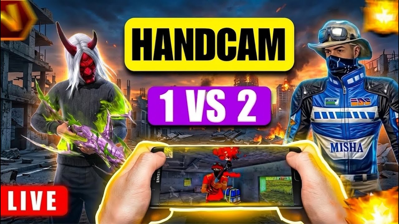 1 VS 4 GUILD TEST 🎯 - Road to Grandmaster | FreeFireLive || #freefire #shortsfeed #prismlive