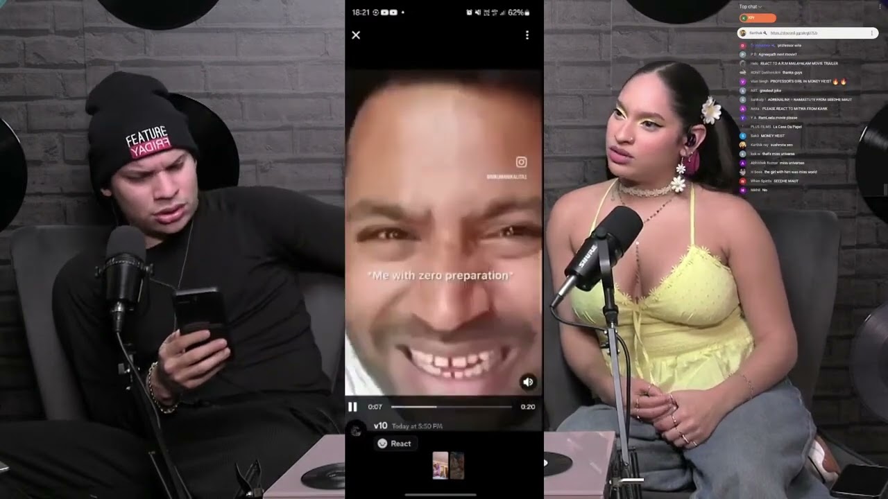 Waleska & Efra react to DISCORD Indian memes