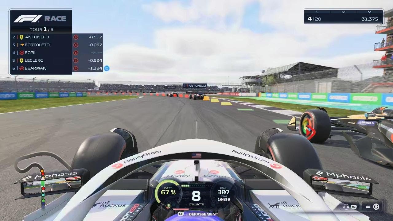 COURSE CARRIÈRE F1😍😱 LE PODIUM 😱