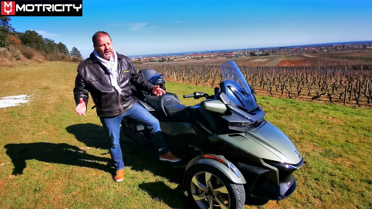 Présentation Can-Am Spyder RT Sea-to-Sky 2021 par Motricity