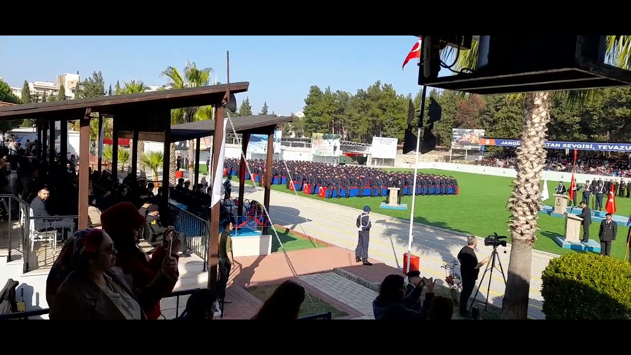 ÇANAKKALE  116 JANDARMA   OĞLUMUN YEMİN TÖRENİ.GÜZEL BİR ANI..