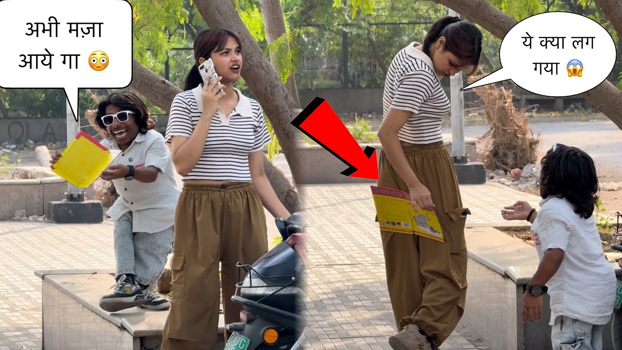 ये क्या हो गया 😱 | Prank On Cute Girl 🥰 | The Real Satish