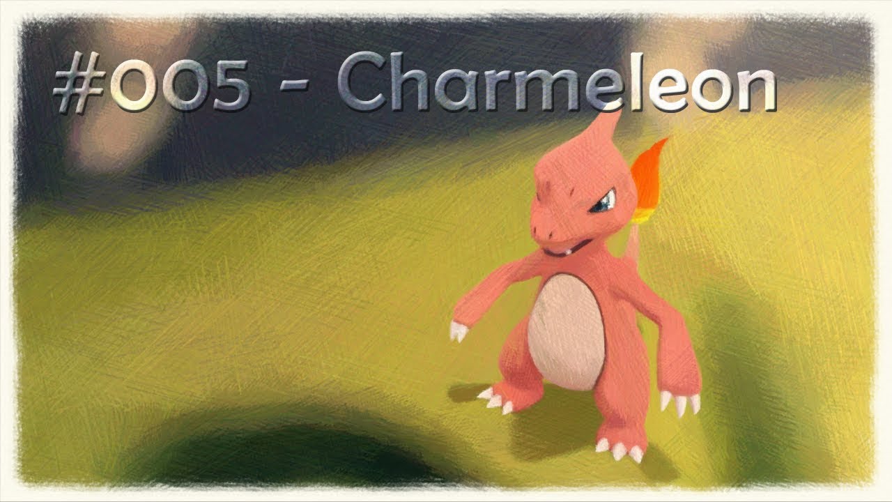 #005 Glutexo (Charmeleon) - Pok&eacute;mon Timelapse Series 1