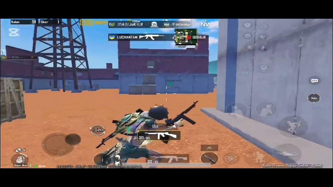 Boot camp macerası 1 v 4 agresif hızlı ve öfkeli #pubg #pubgmobile #pubgshorts 