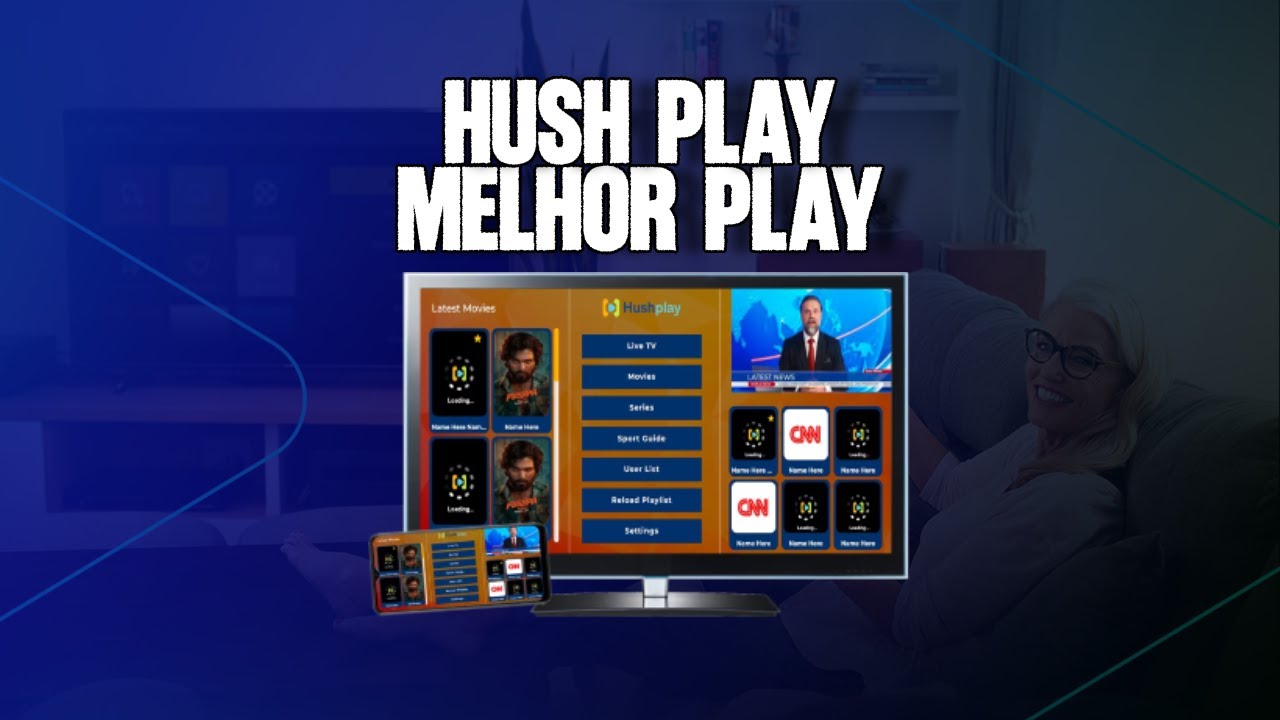 HUSH PLAYER, SISTEMA LEVE SEM TRAVAS
