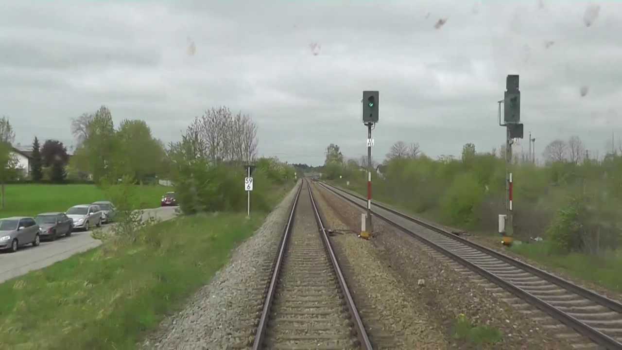 Führerstandsmitfahrt Mühldorf-Rosenheim