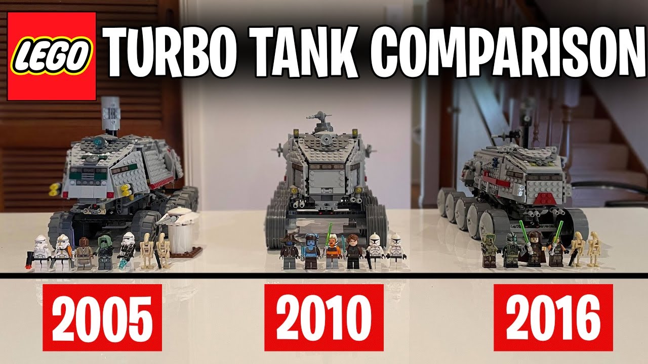 Which Turbo Tank is the Best? LEGO Star Wars Turbo Tank Comparison 2021! (7261, 8098, 75151)