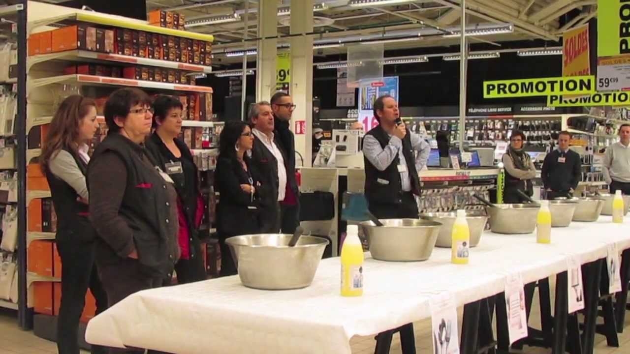 Lancement Interne Auchan Béziers de l'émission TOP CHEF