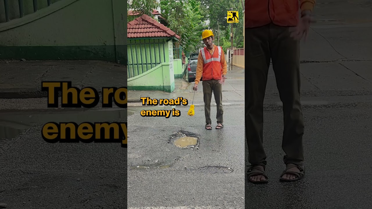 Why Indians roads have ZERO potholes.