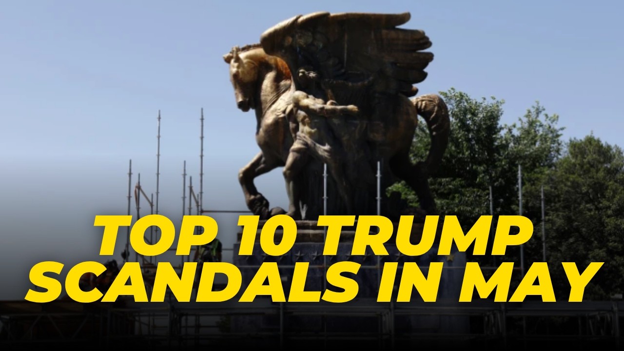 Топ-10 скандалов Трампа, о которых мы узнали в мае