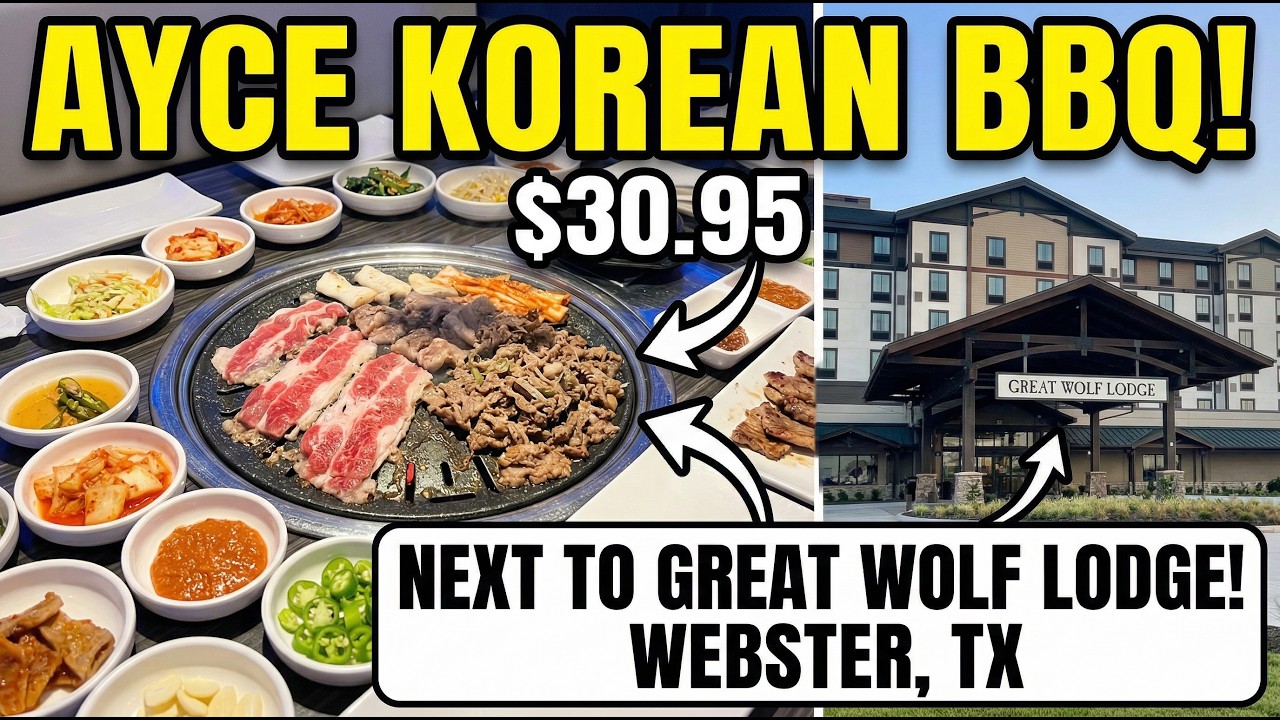 $30.95 for AYCE Korean BBQ @ Gen Korean BBQ House near Great Wolf Lodge Water Park | Webster, TX