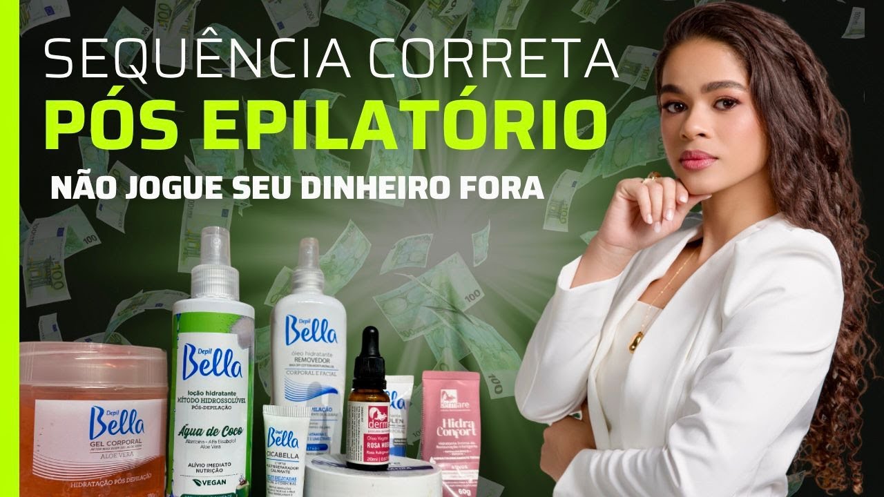 Elimine as Intercorrências na Epilação! Sequência Correta dos Pós-Epilatórios para uma Pele Perfeita
