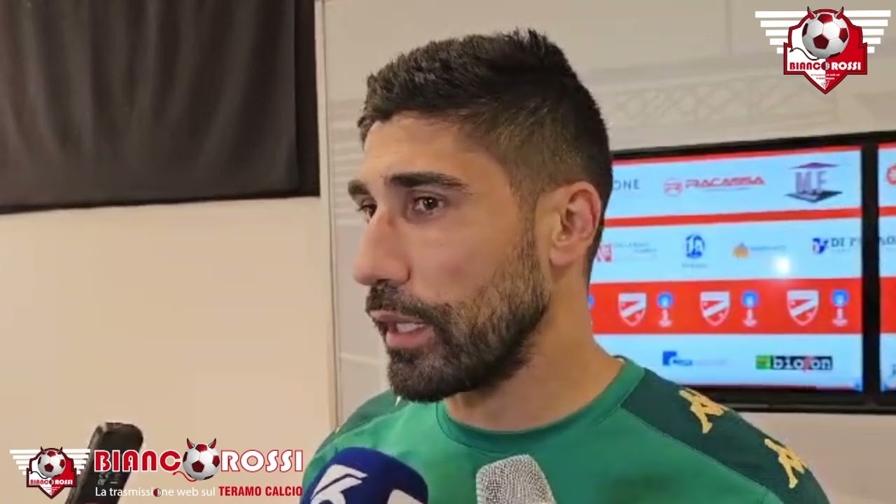 Teramo-Paternò 2-1 (Coppa It.), parla Pepe (capitano Teramo) 