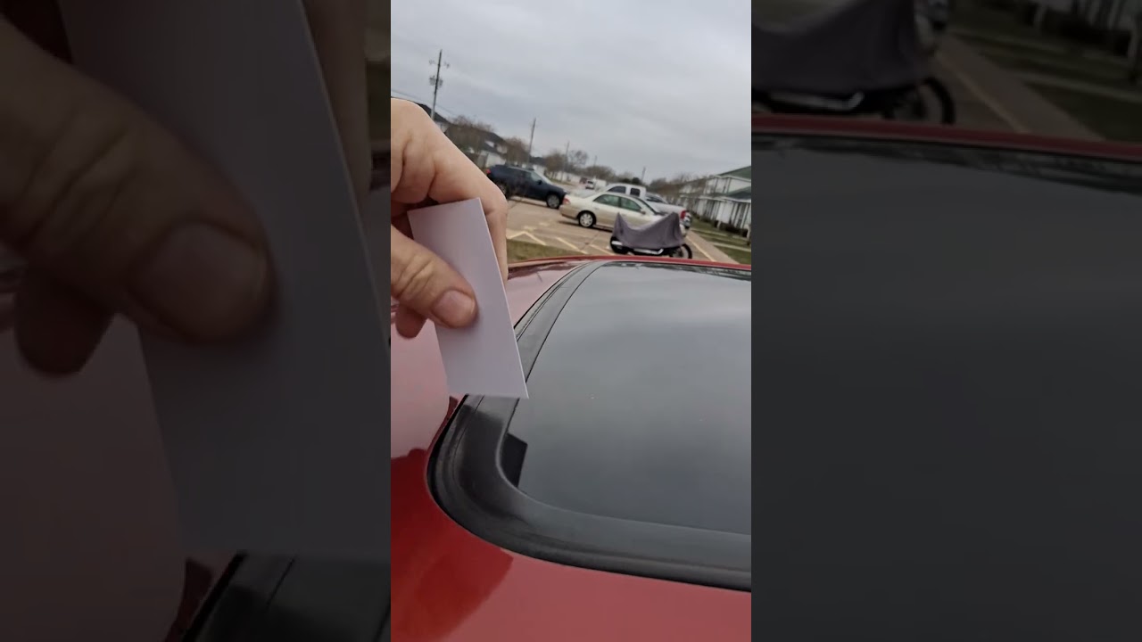 Pontiac Vibe , Matrix sunroof leak fixed , not just drain tubes ! must watch. This was the problem