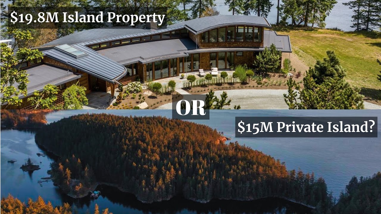Escape to Nature: Touring Two Stunning Island Properties in British Columbia!