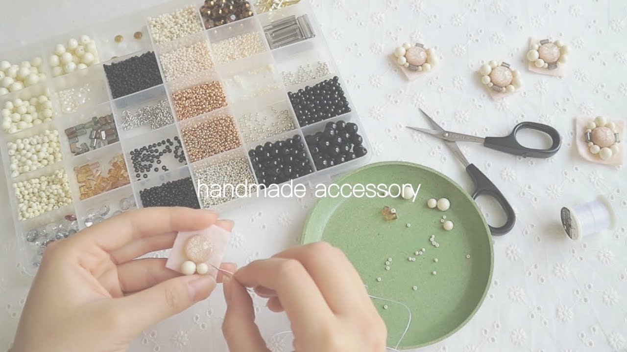 【作業動画】ビーズ刺繍しながらパニック障害発症から現在までの話