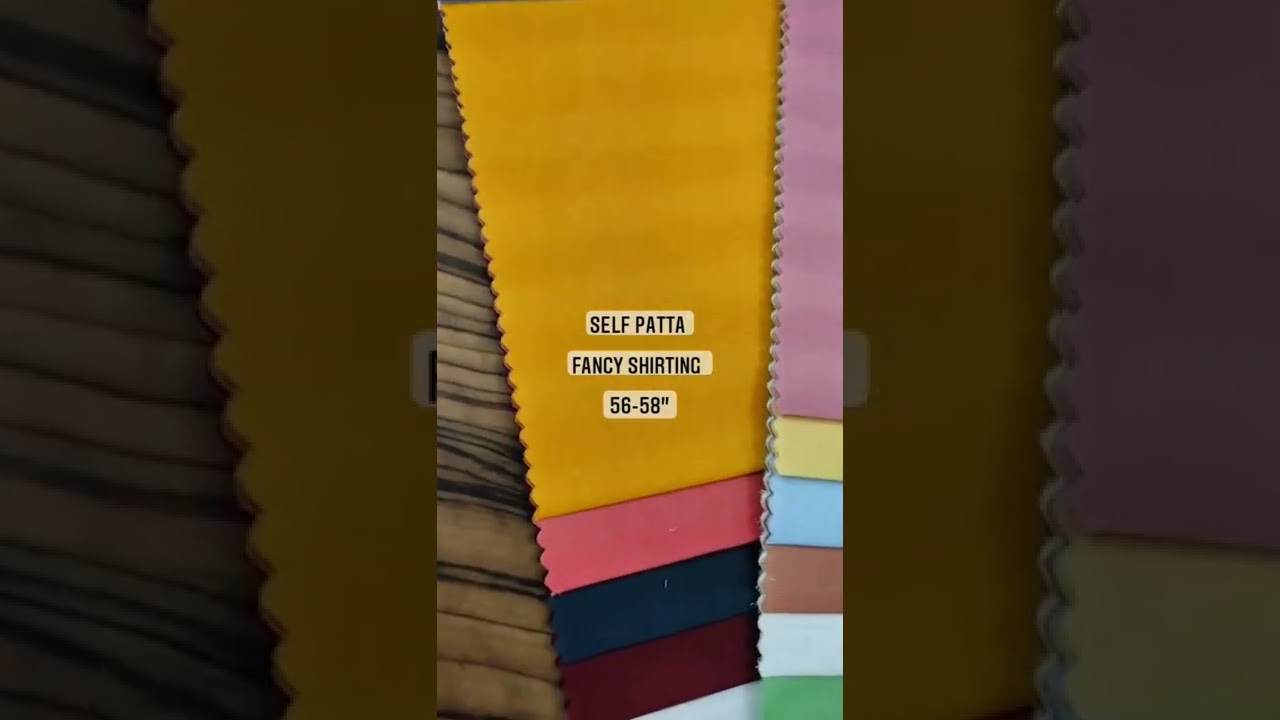 Cotton Shirting Fabric