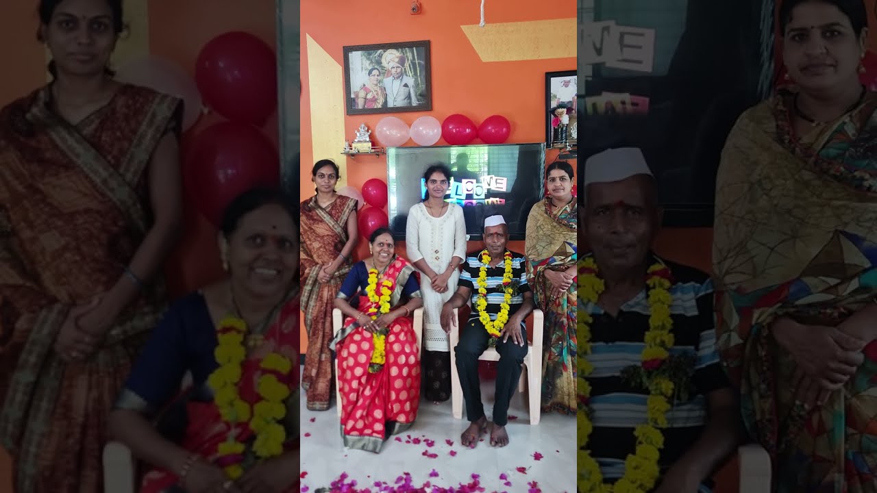 welcome back home after char dham Yatra चारधाम यात्रा नंतर घरी स्वागत