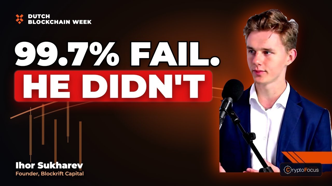 99.7% of Prop Traders Fail. He's in the 0.3% | Blockrift's Ihor Sukharev | DBW 2026