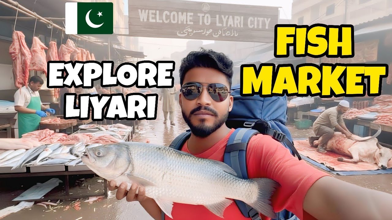 Lyari Ki Sabse Biggest Fish Aur Beef Market Ko Explore Kiya 
