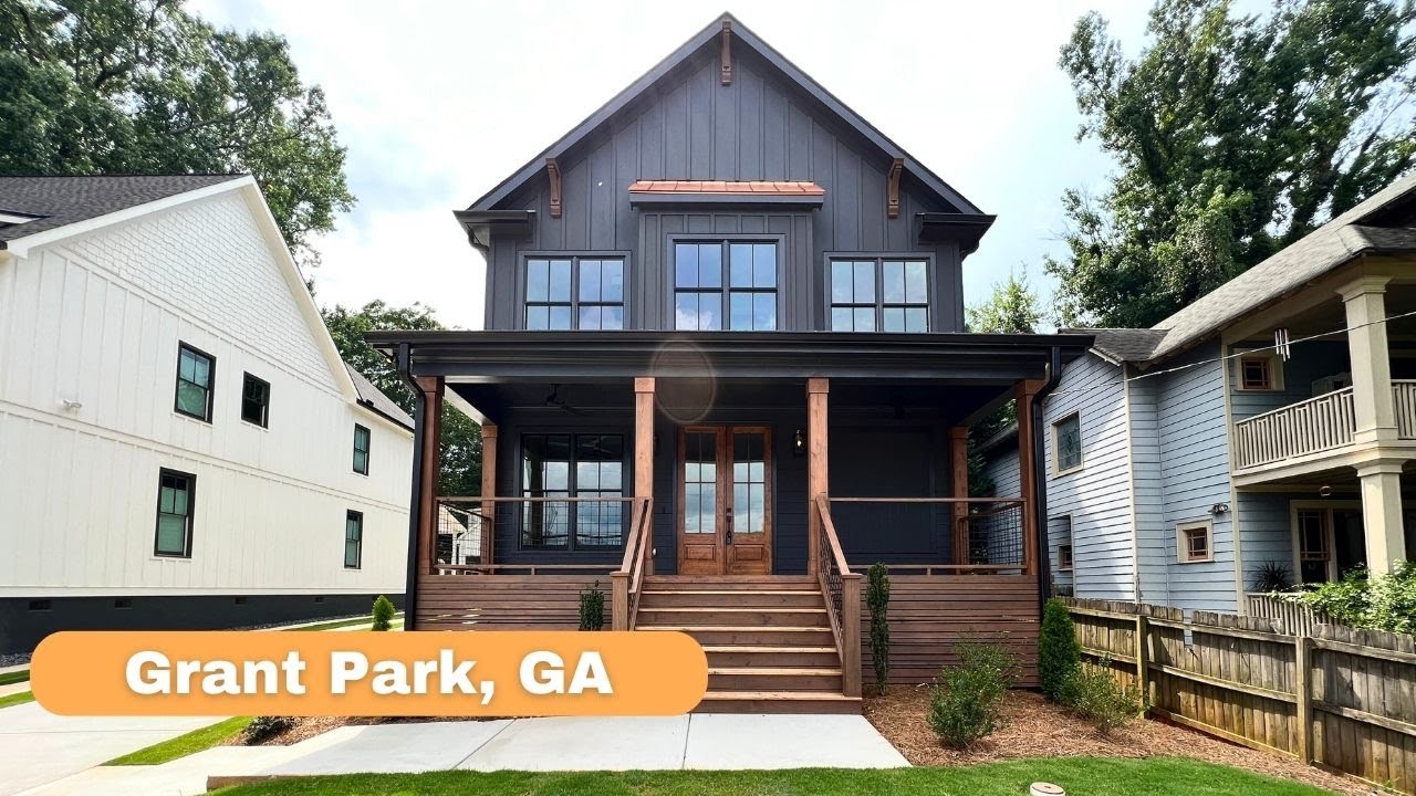 Tour This GORGEOUS Craftsman Home For Sale in Atlanta GA - MUST SEE Above Garage ADU!