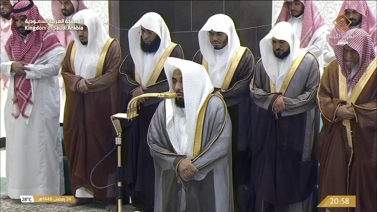 صلاة التراويح الحرم المكي الشيخ عبدالله الجهني ليلة 25 رمضان 1446 هـ