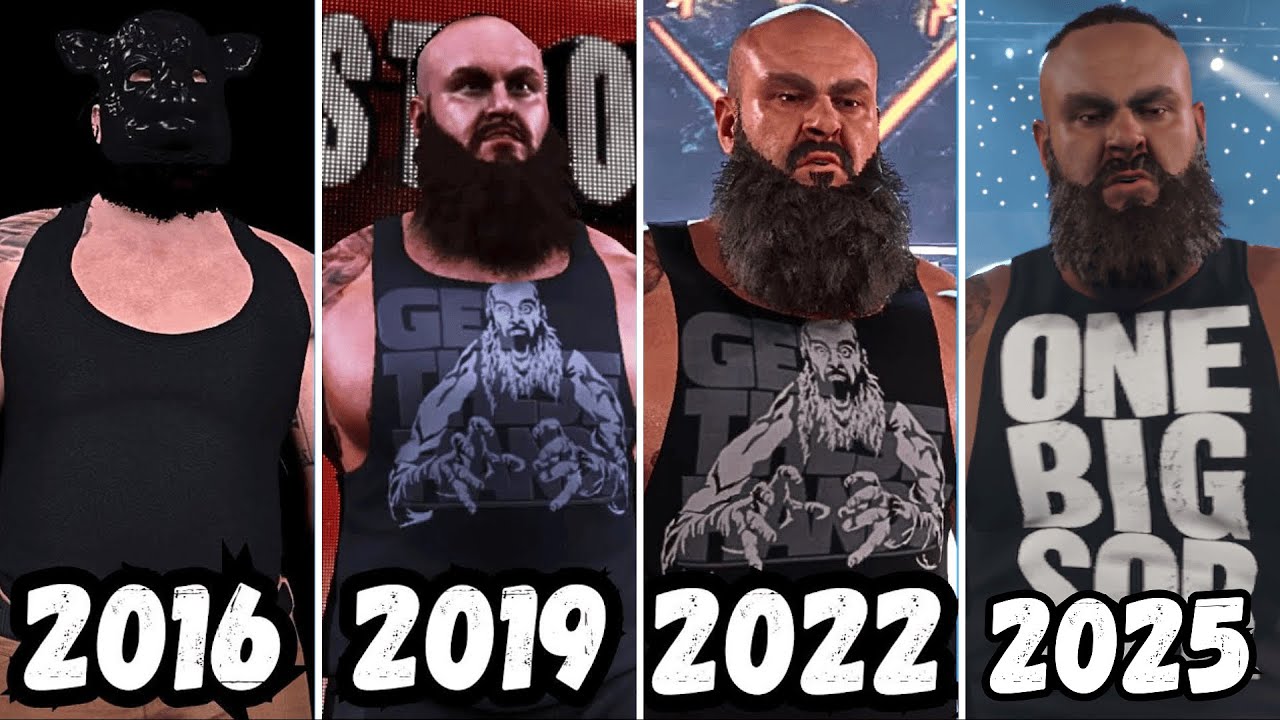 Evolution of Braun Strowman Entrance 2016 -2025 - WWE Games