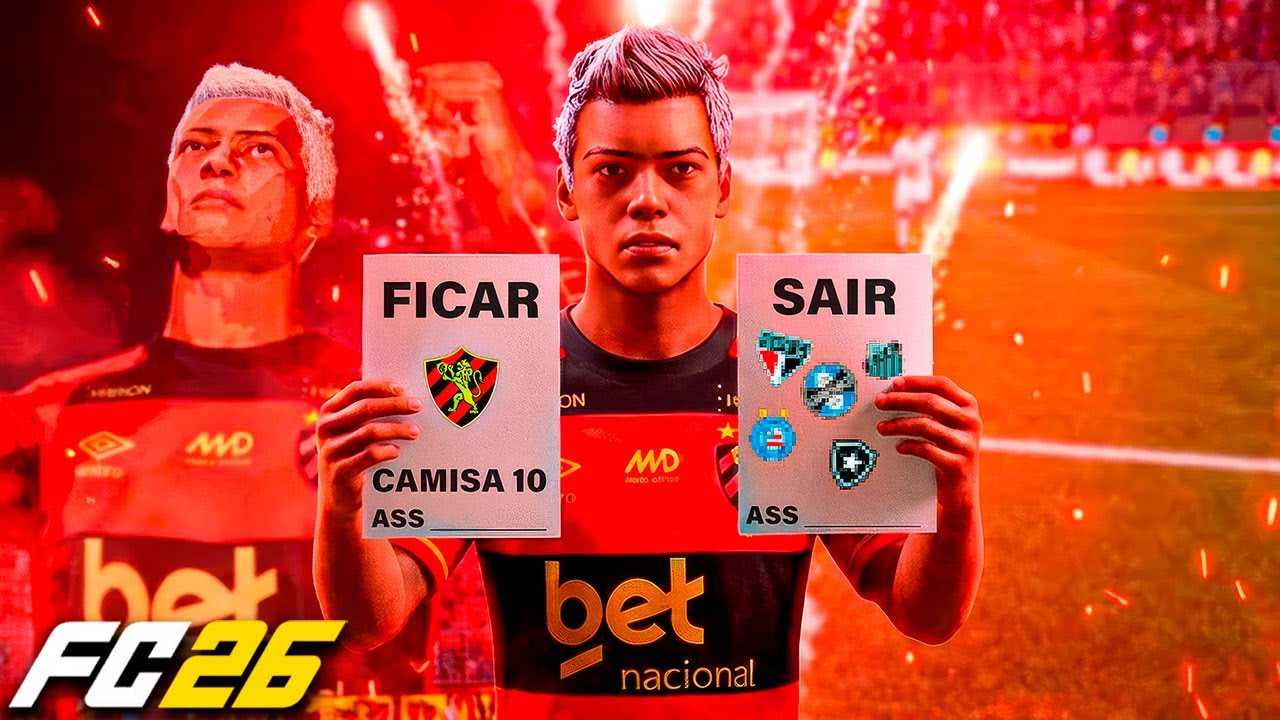 CAIO VAI SAIR DO SPORT RECIFE?! 🇧🇷 | EA FC 26 Modo Carreira Jogador | EP 10