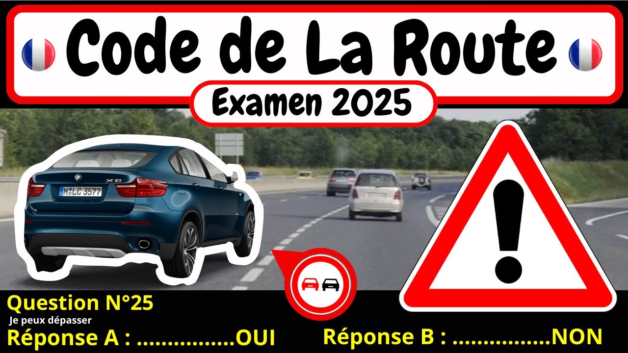 ✅ TEST GRATUIT DU CODE DE LA ROUTE 2026 🚗 #108