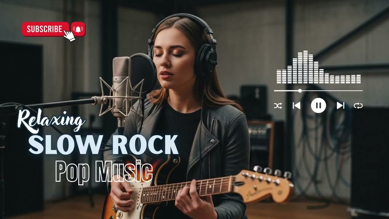Slow Rock Relaxing Music 🎶 Soft Rock Ballads for Stress Relief & Calm Vibes