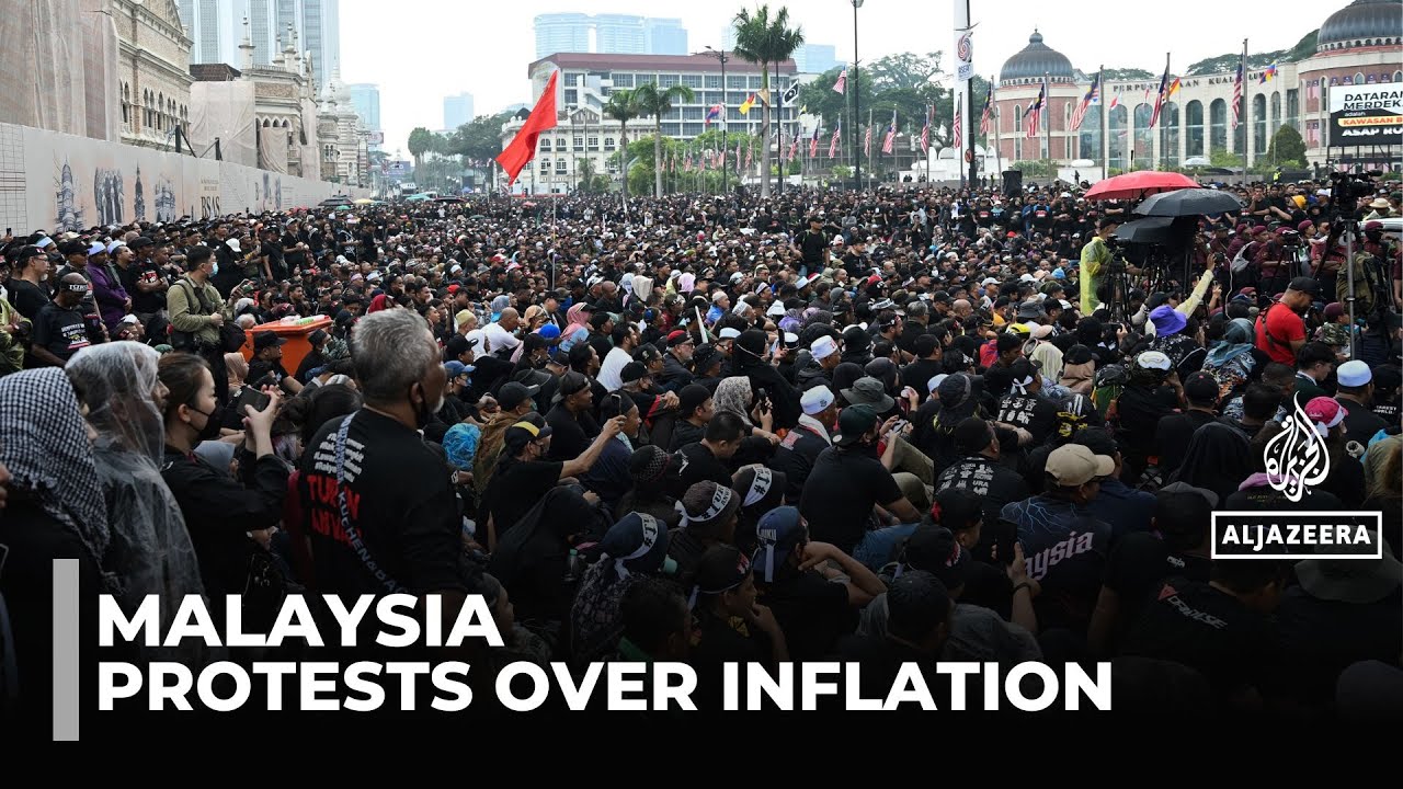 Protests in Malaysia: Calls for prime minister Anwar Ibrahim to step down