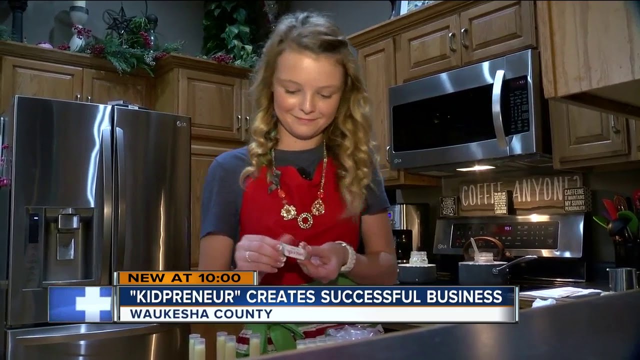 Hartland 12-year-old creates lip balm business