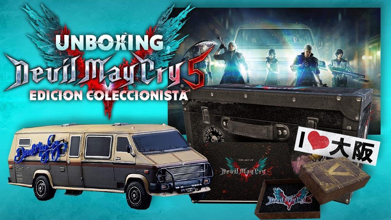 UNBOXING: Devil May Cry V Edición Coleccionista
