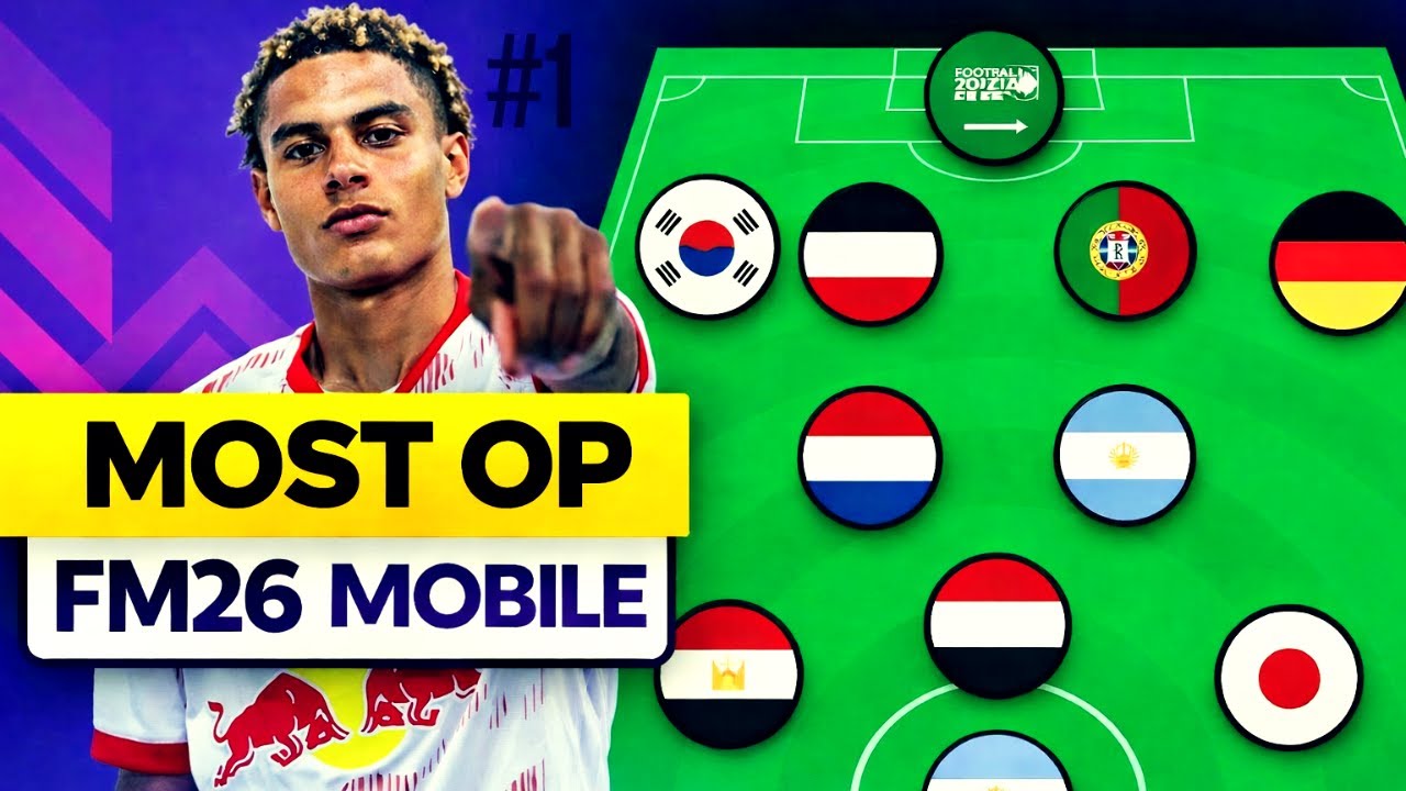 Самые сильные игроки в FM26 Mobile