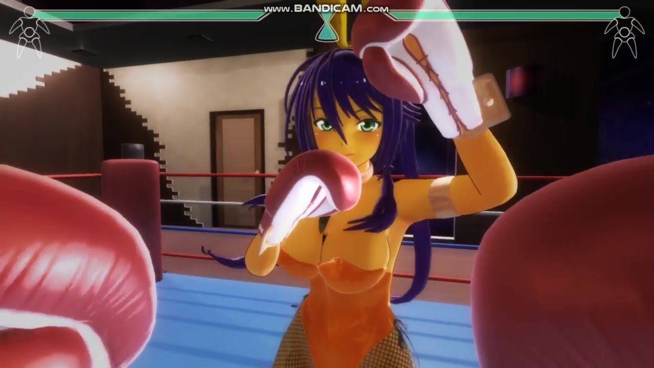 プリンちゃんのボクシングジム2 Purin chan boxing gym 2 vs.Tenka
